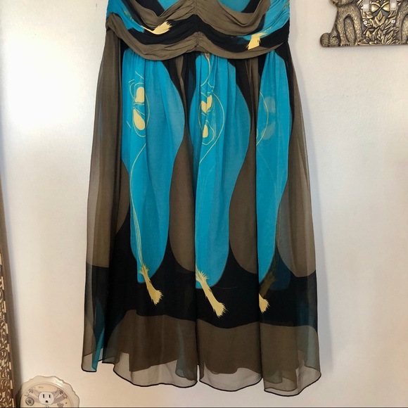 Rare Anna Sui Dress Anthropologie size 6-8 - Picture 7 of 7
